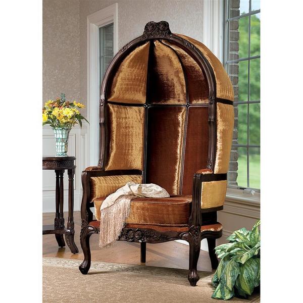 Design Toscano Lady Alcott Victorian Balloon Chair AF51809